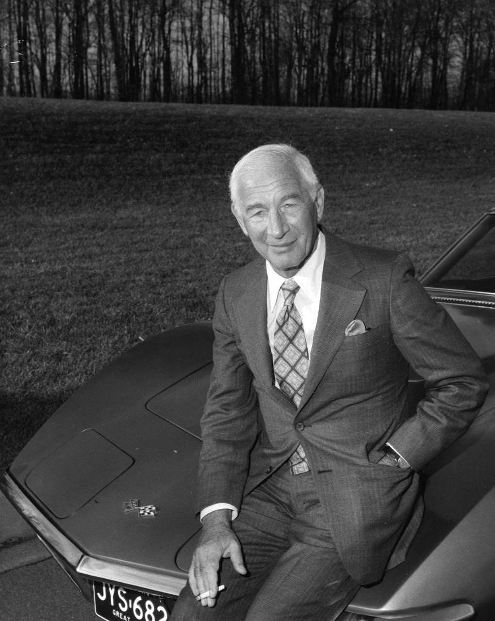 Zora Arkus-Duntov, "The Legend Behind Corvette." (Photo courtesy of GM Media.)