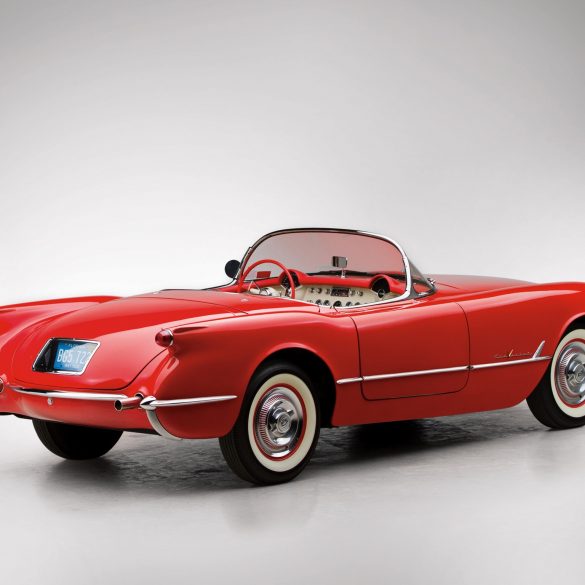 1955 C1 Corvette Back