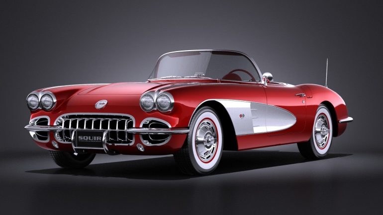 1958 C1 Corvette