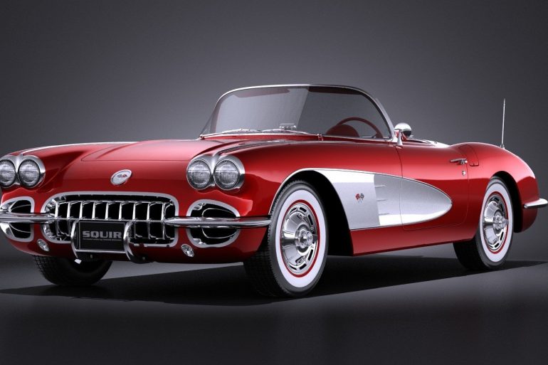 1958 C1 Corvette