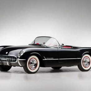 1954 C1 Corvette Black