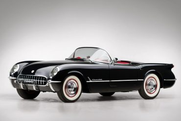 1954 C1 Corvette Black