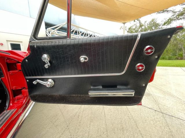 The 1964 Corvette Door Interior. 