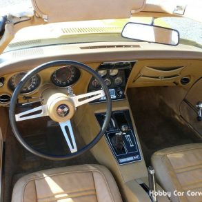 1973 Corvette interior
