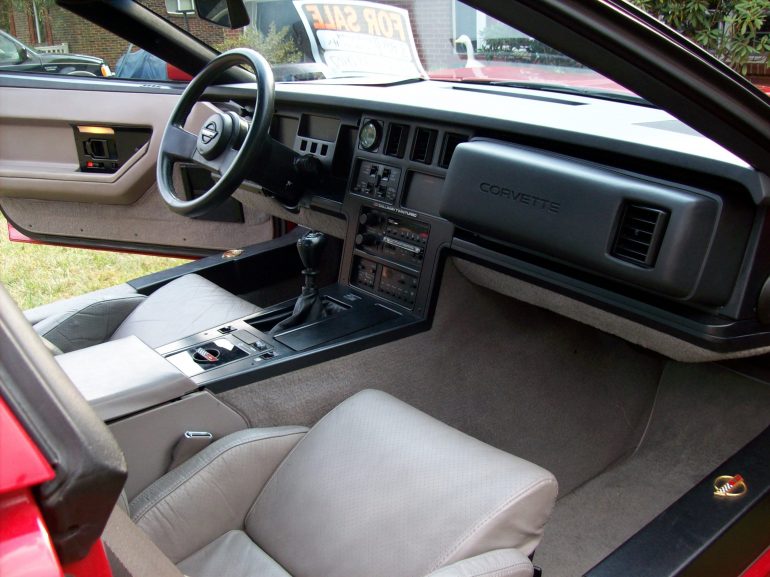 1988 Corvette Interior