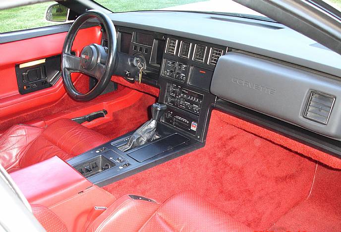 1986 Corvette Interior Corvsport Com