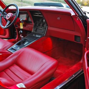 1981 Corvette interior