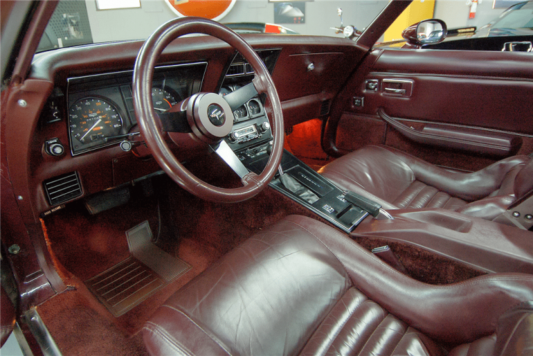 1980 Corvette Interior