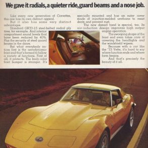 1973 Corvette Ads