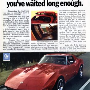 1973 Corvette Ads