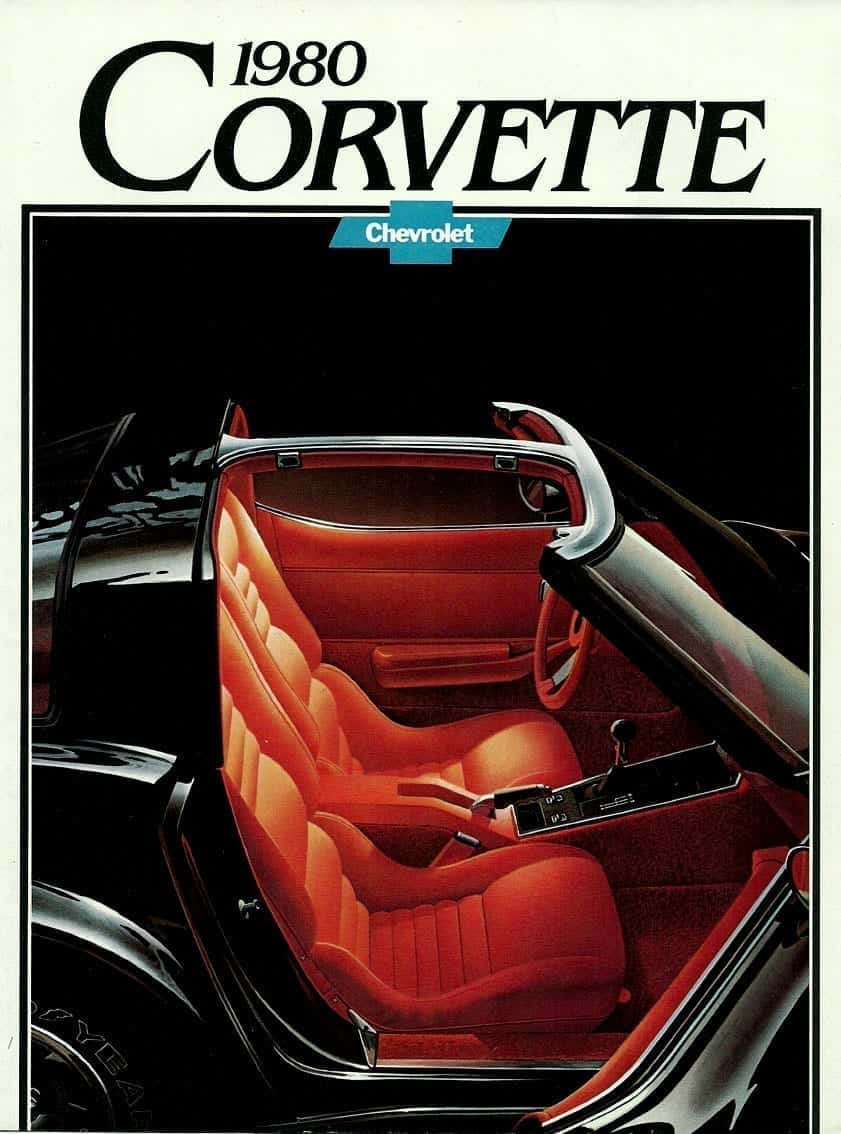 1980 Corvette Brochure Cover