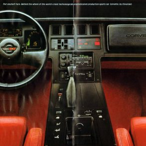 1985 Corvette Interior