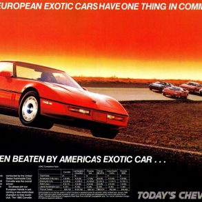 1985 Corvette Ad