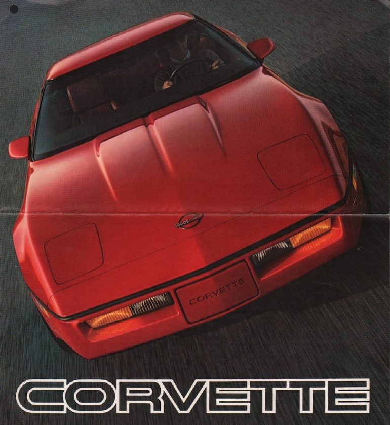 1985 Corvette Ad