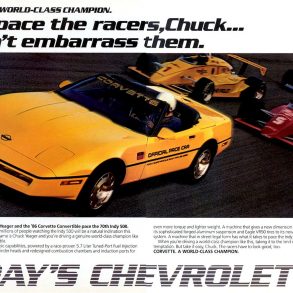 1986 Corvette Ad