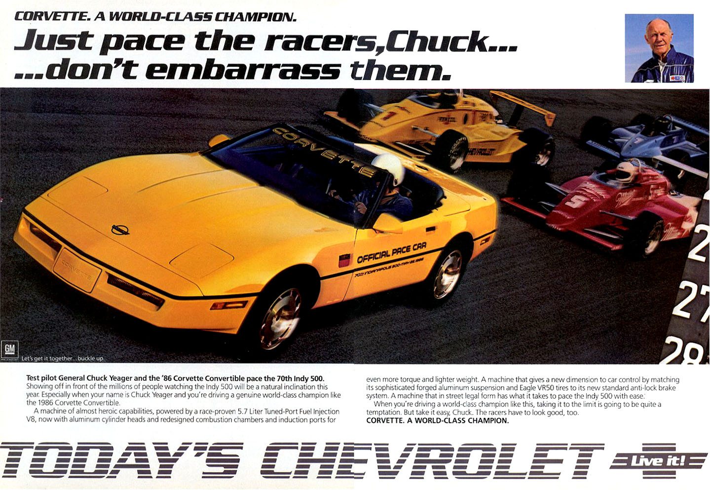 1986 Corvette Ad