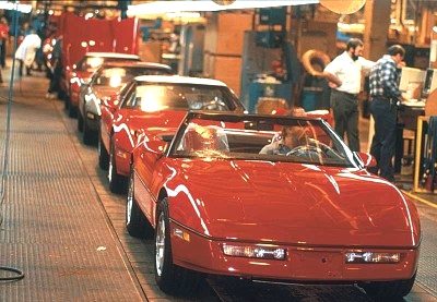 1986 Corvette Assembly