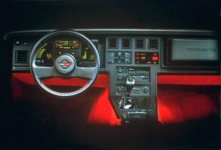 1986 Corvette Interior