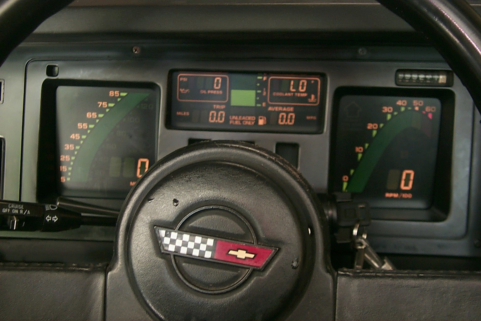 1987 Corvette Interior