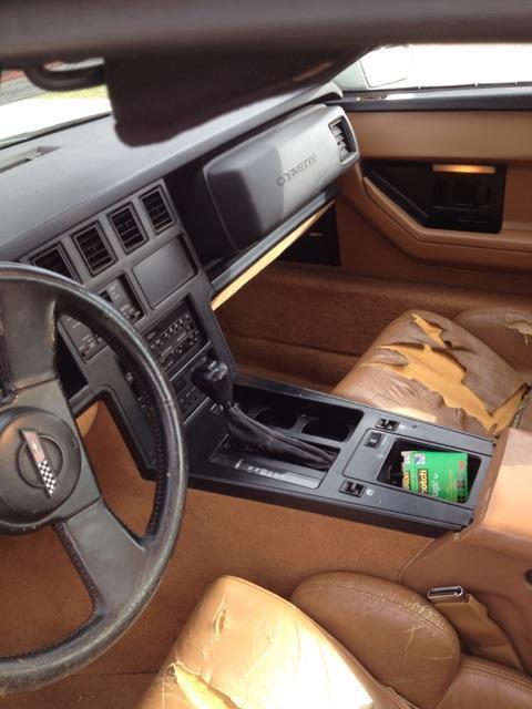 1989 Corvette Interior