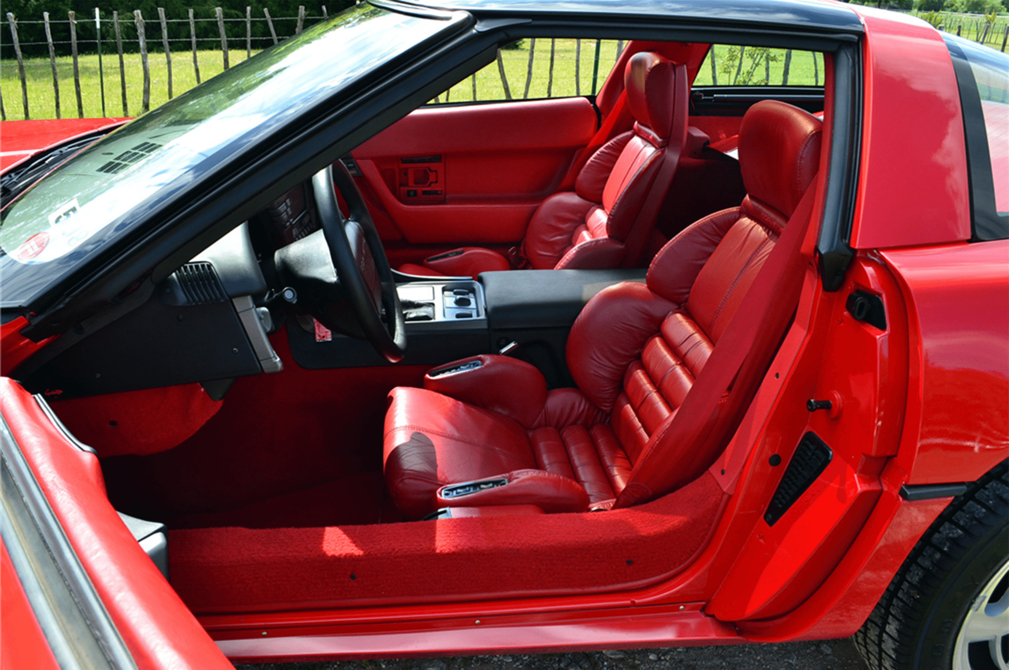 1990 Corvette Interior