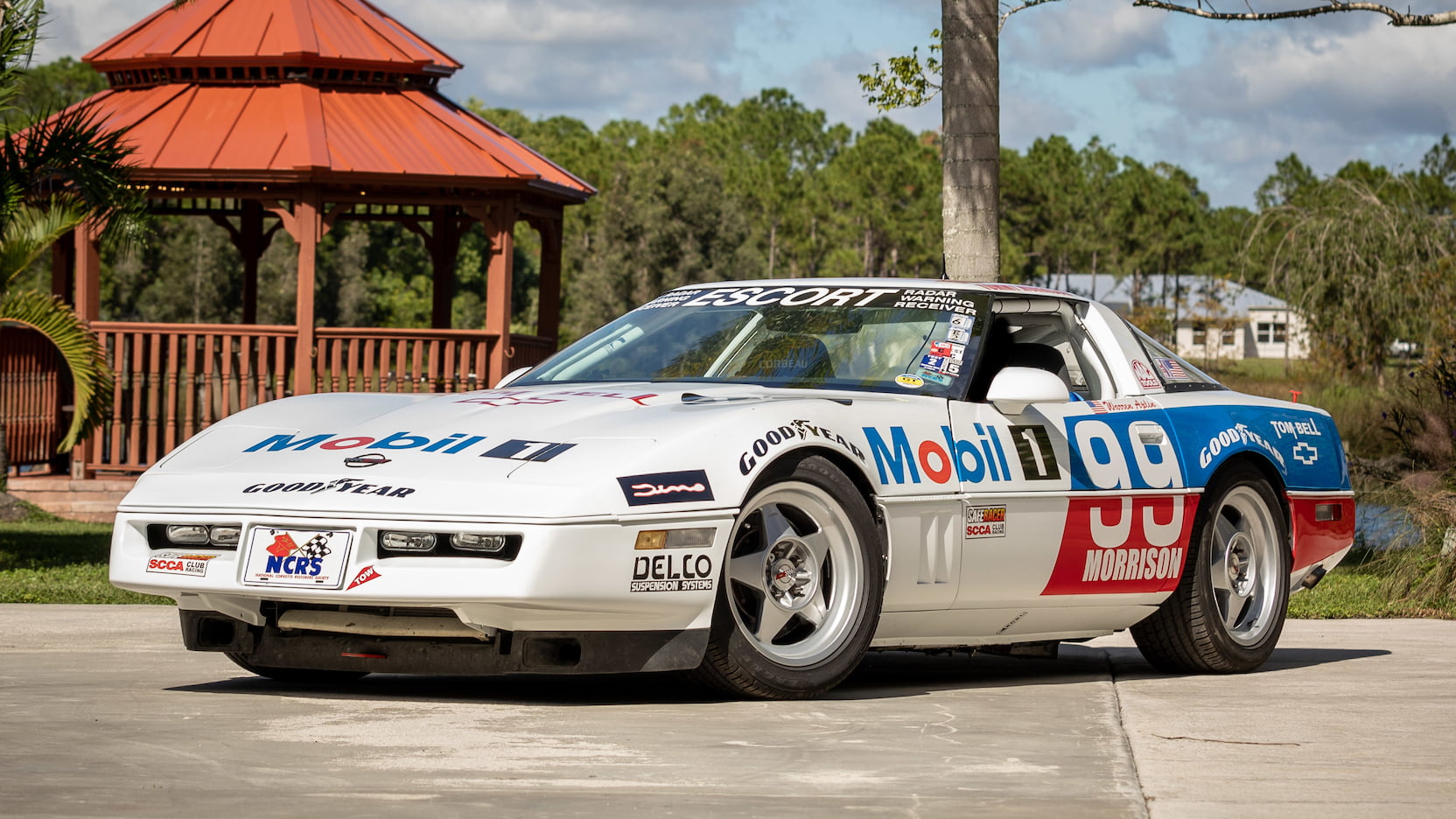 1990 SCCA World Challenge Racing Corvette.