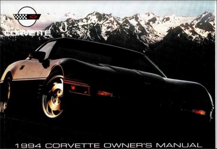 1994 C4 Corvette Ultimate Guide Overview Specs Vin Info 1994 Corvette Owners User Manual