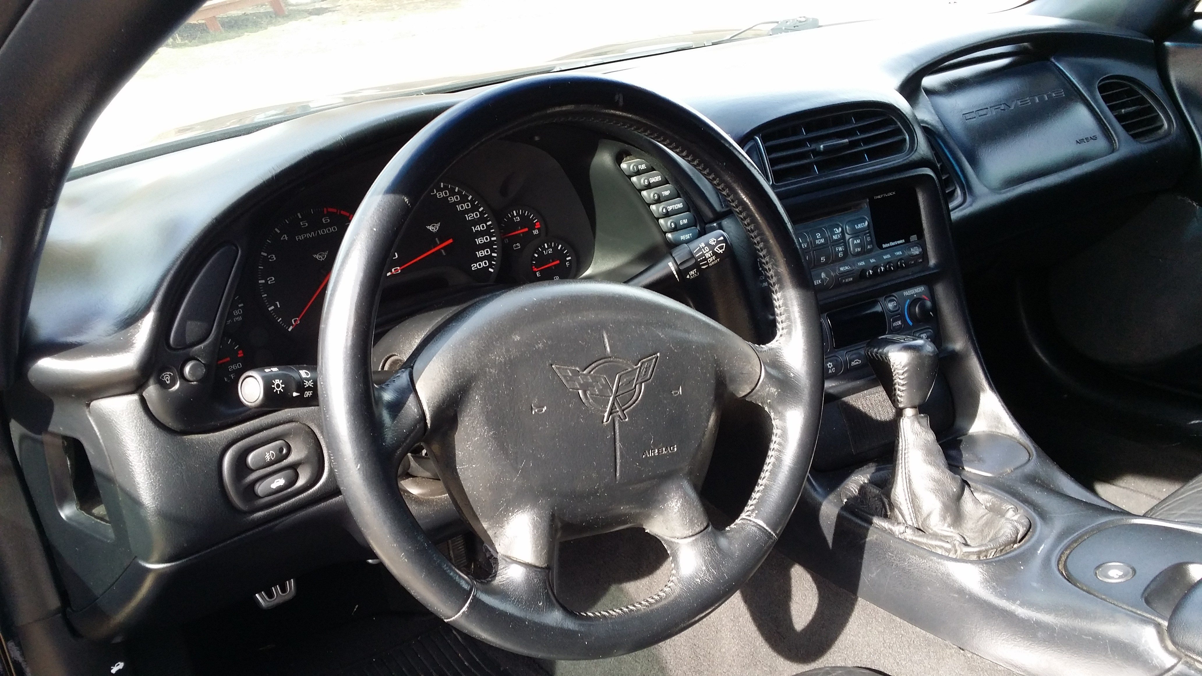 1998 Corvette Interior