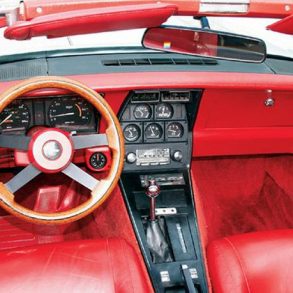 1981 Corvette Interior