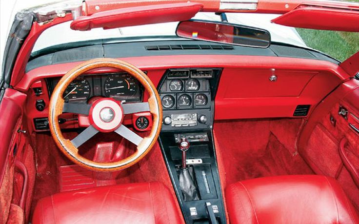 1981 Corvette Interior