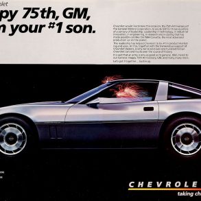 1984 Corvette Ad