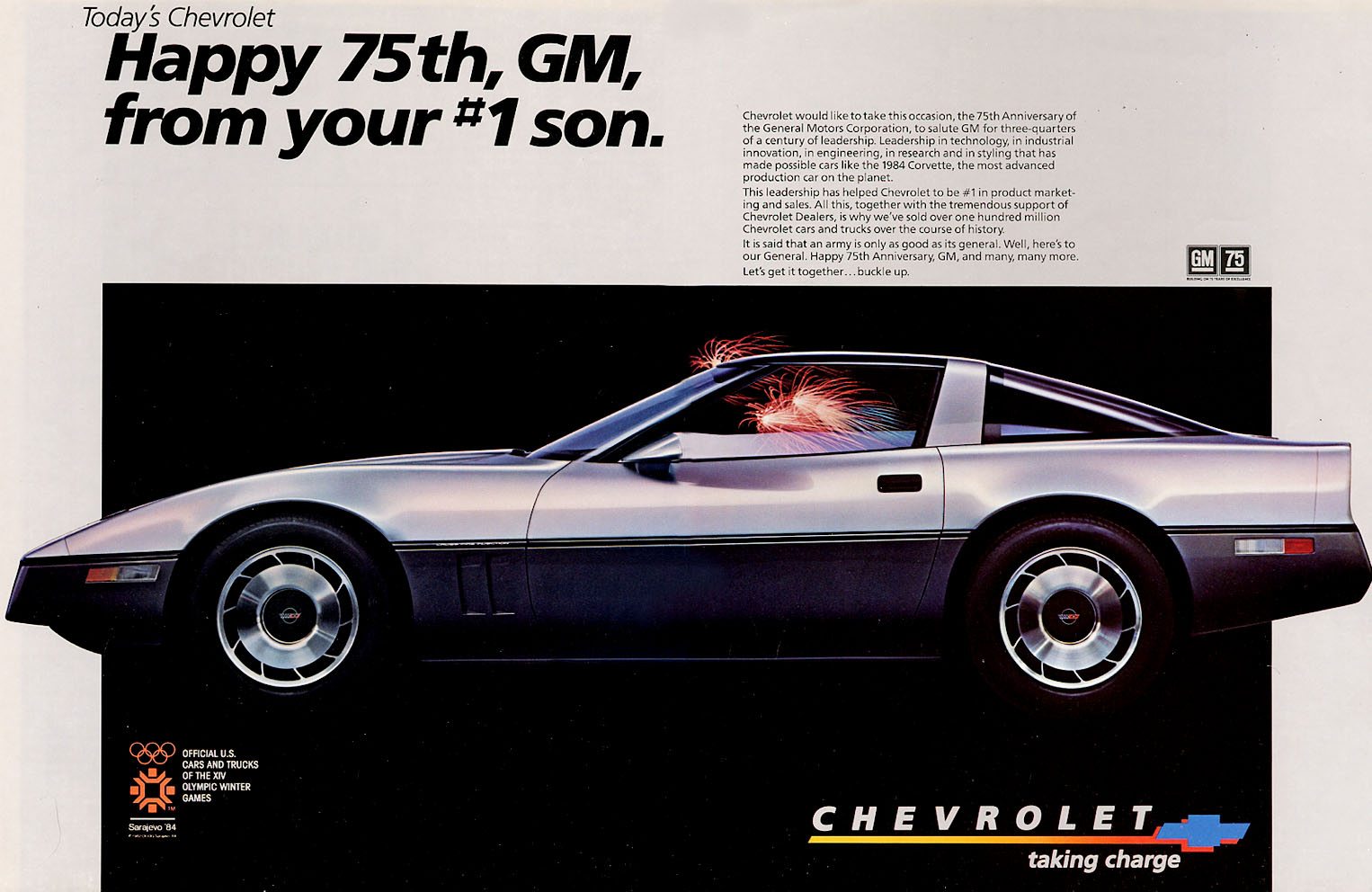 1984 Corvette Ad
