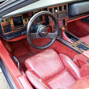 1987 Corvette Interior