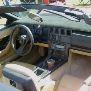1986 Corvette Interior