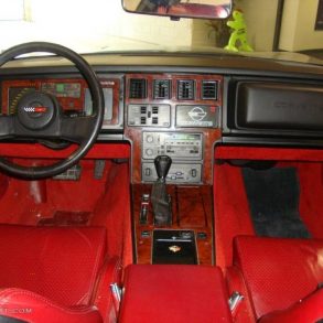 1985 Corvette Interior