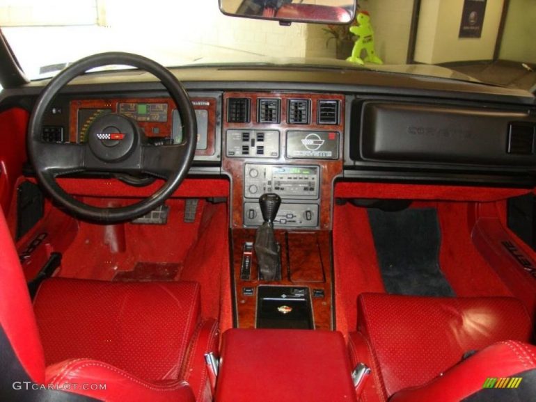 1985 Corvette Interior