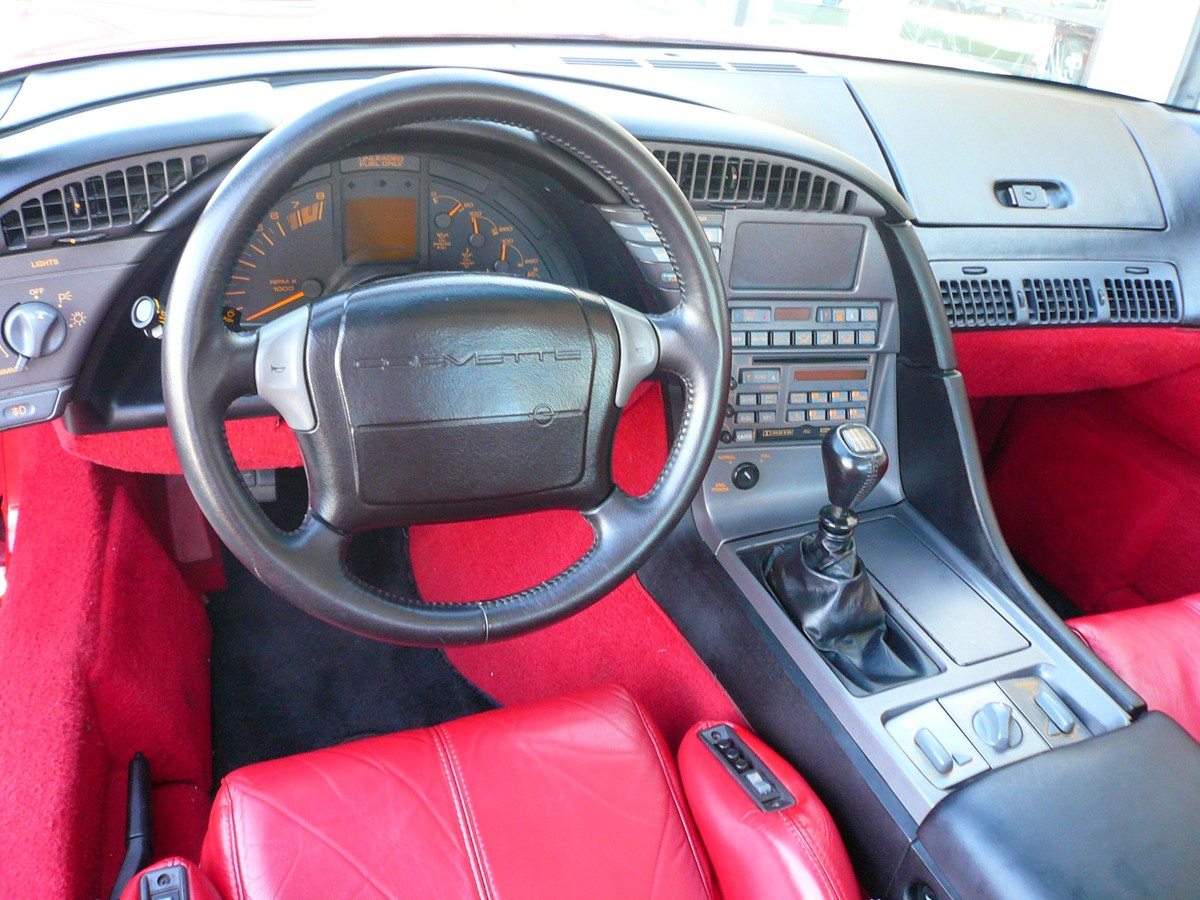 1990 Corvette Interior