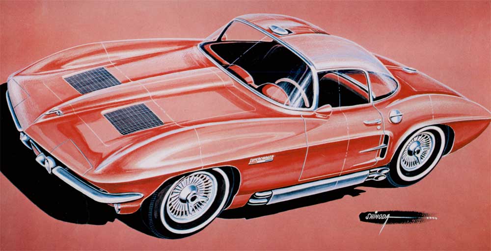 Larry Shinoda C5 Stingray Concept