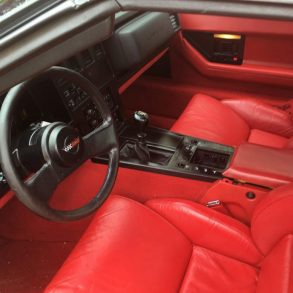 1986 Corvette Interior