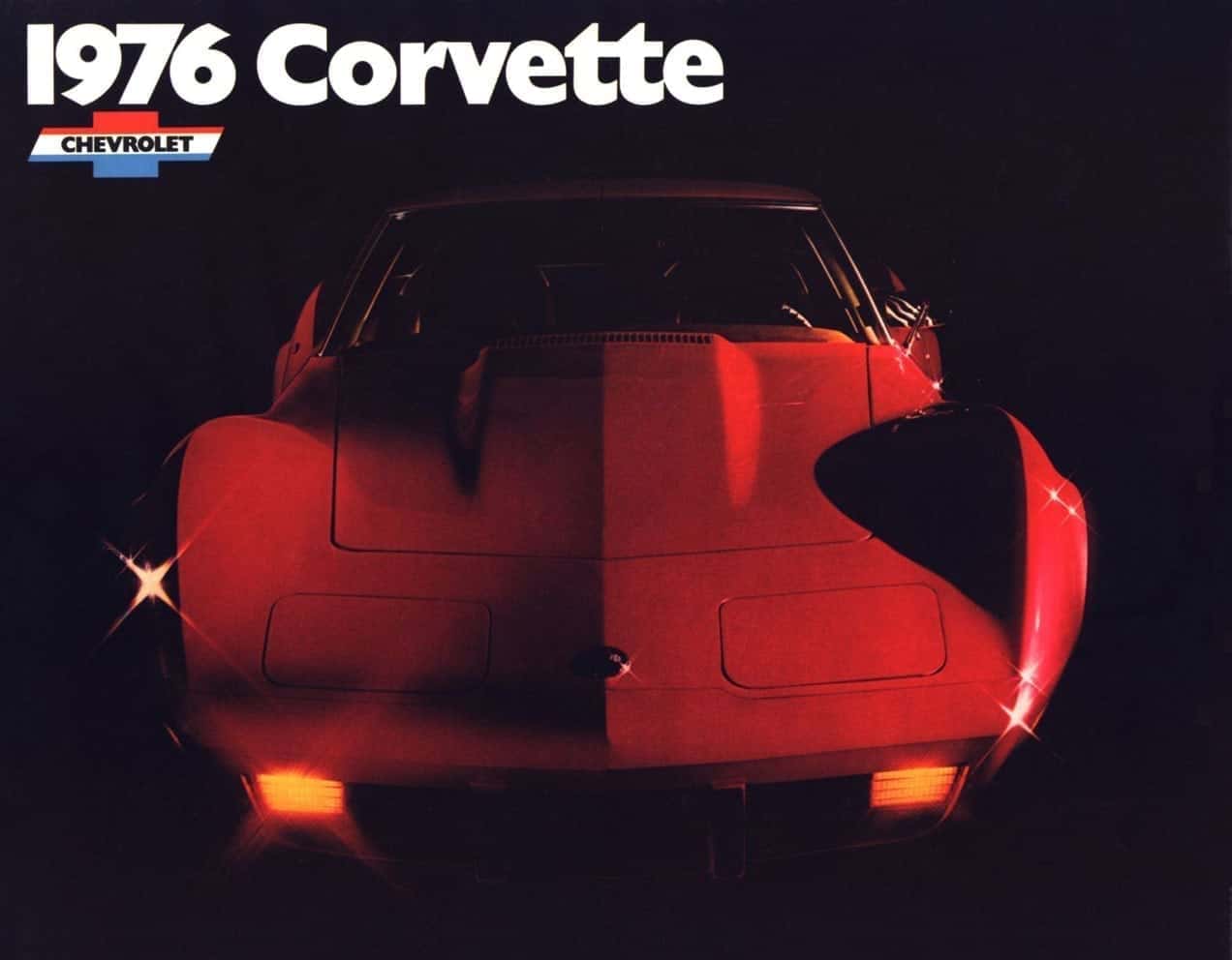 1976 Corvette Brochure Cover