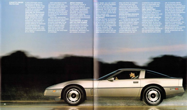 1985 Corvette Interior