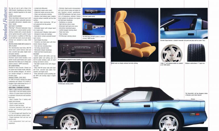 Corvette 1989 Ad