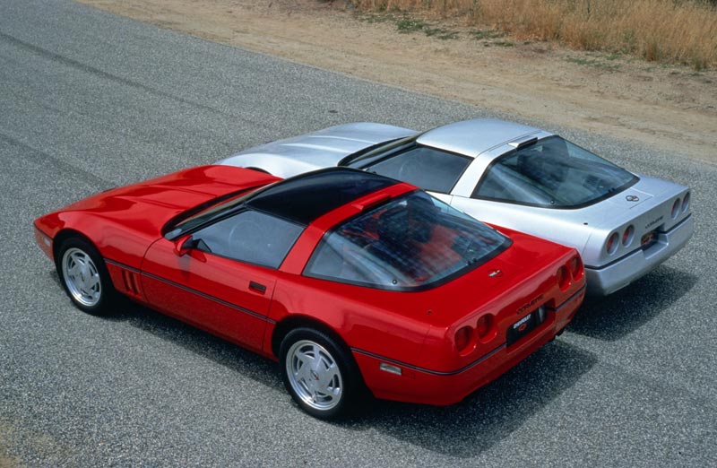 1990 ZR-1 and L98 Corvette