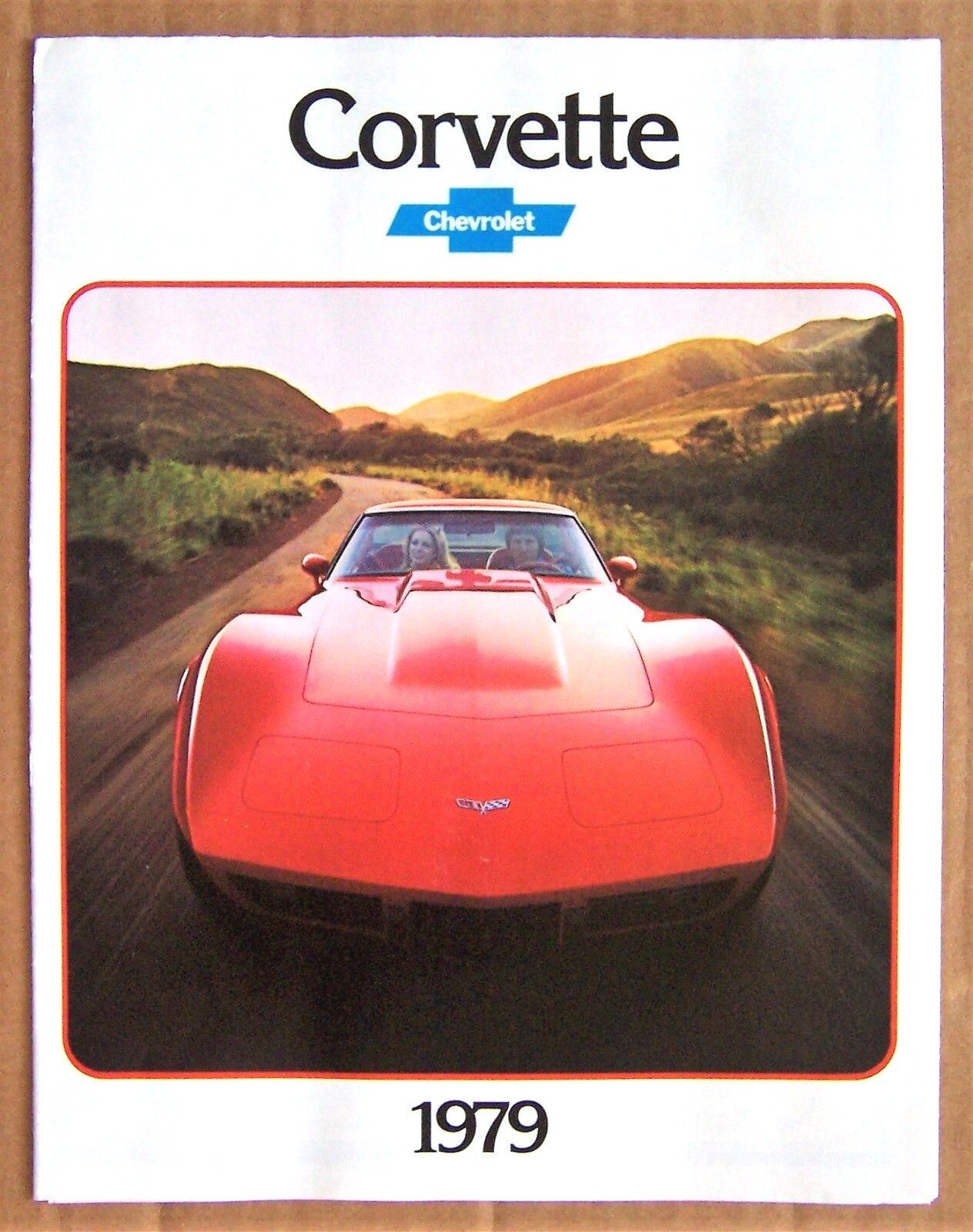Cover Art for the 1979 Corvette Sales Brochure.