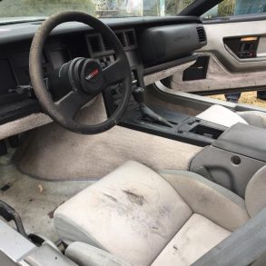 1985 Corvette interior