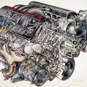1997 Corvette Engine