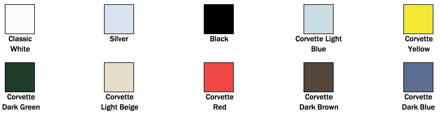 1979 Corvette Colors