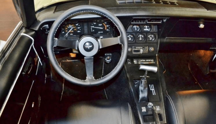 1981 Corvette interior