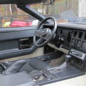 1986 Corvette Interior