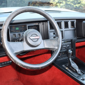 1987 Corvette Interior